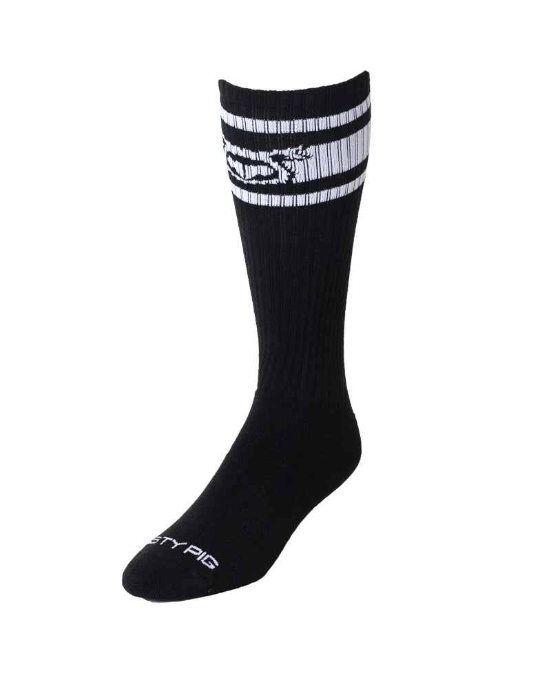 Hookds Sock Black White