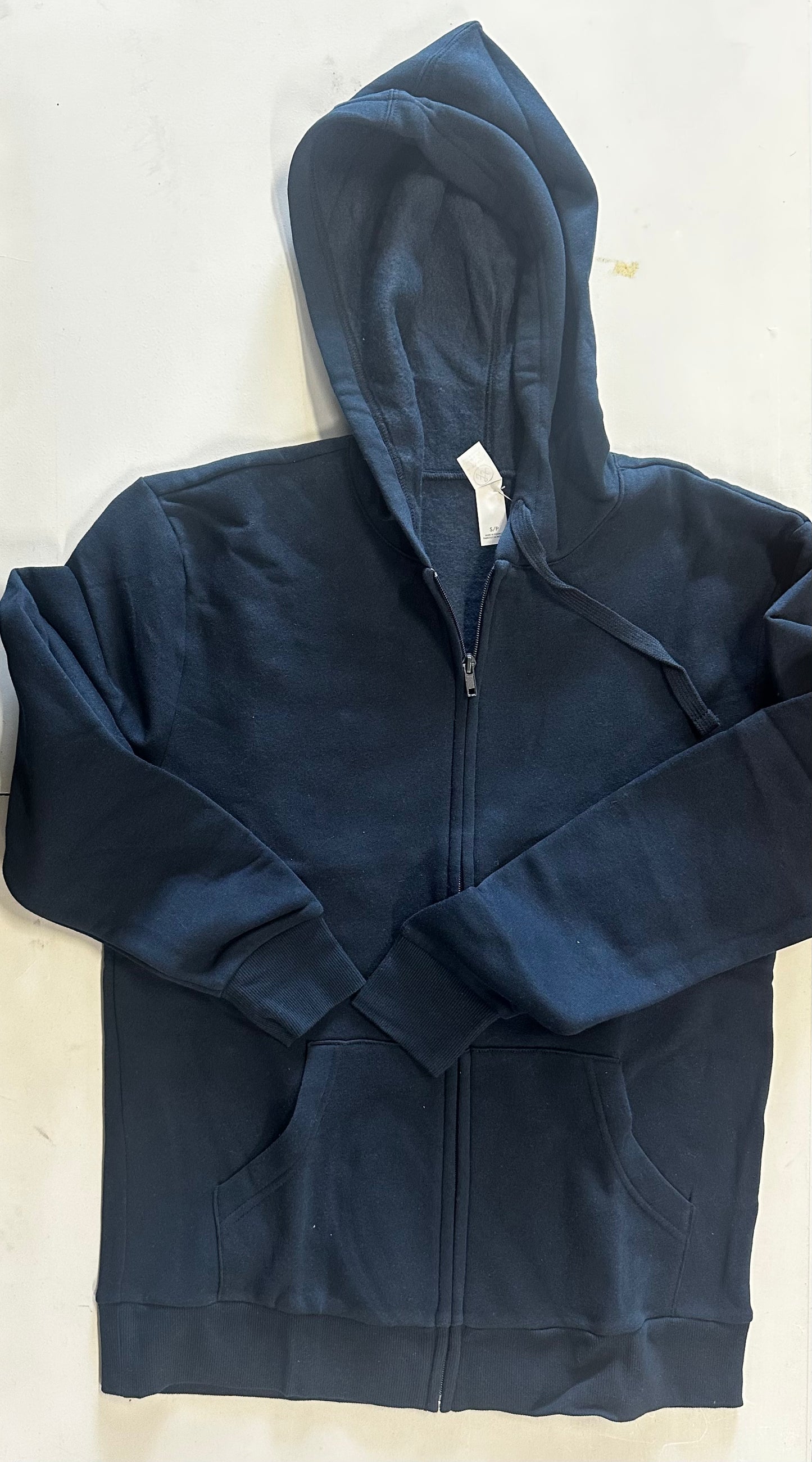 Zip Hoodie Navy
