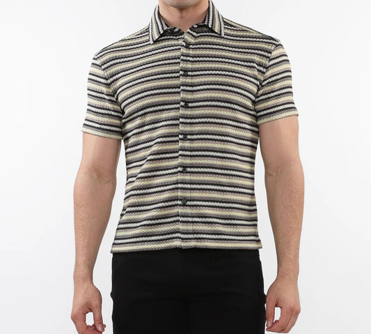 Cream Black Knit