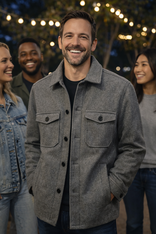 Grey Overshirt
