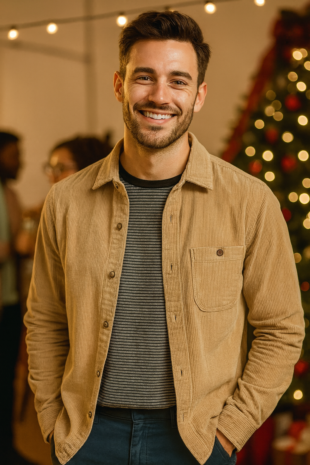 Tan Overshirt