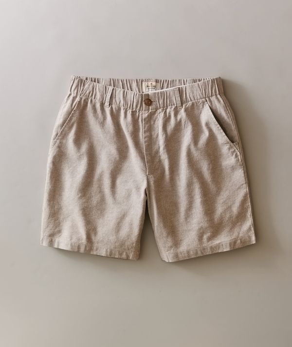 Taupe Hemp 7" Short