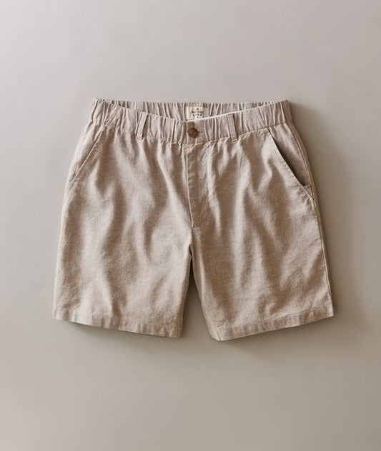 Taupe Hemp 7" Short