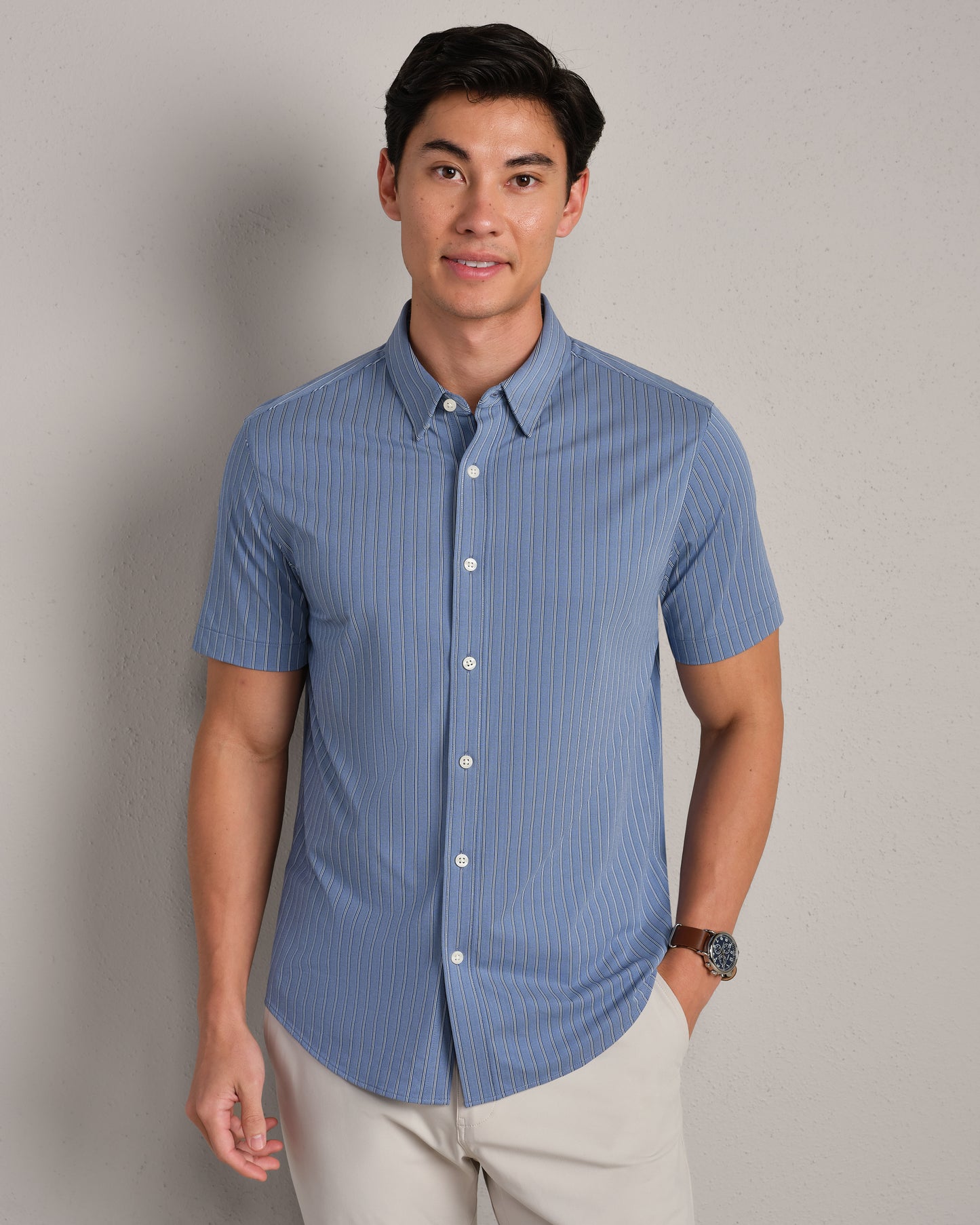 Commuter Shale Blue Shirt